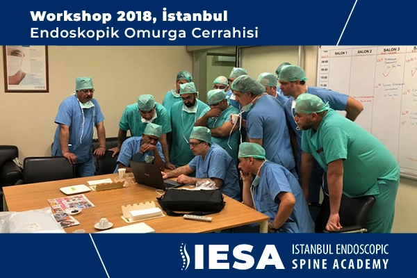 Op. Dr. Tunç Koç — Endoskopi ve nükleoplasti eğitimi